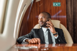 entertainer in plane